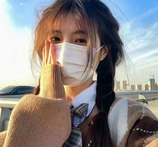黄昏时分、牵着手